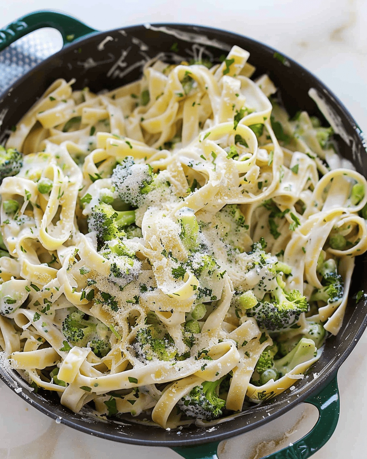 Cheese Pasta with Broccoli Recipe