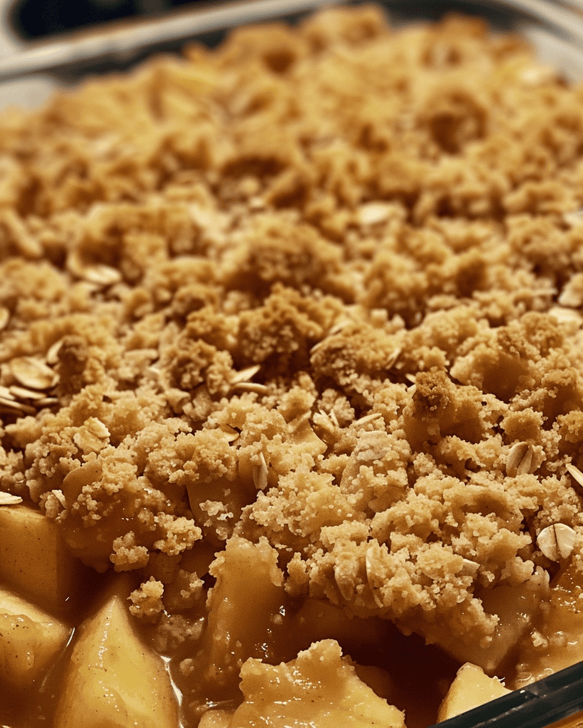 Caramelized Cinnamon Apple Crisp Recipe