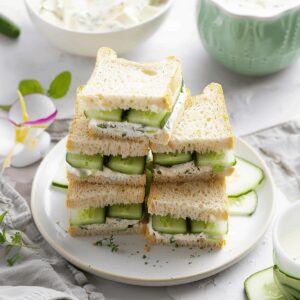 Crisp Cucumber Sandwiches Recipe