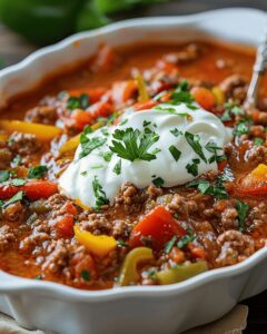 Hearty Stuffed Peppers Casserole Recipe