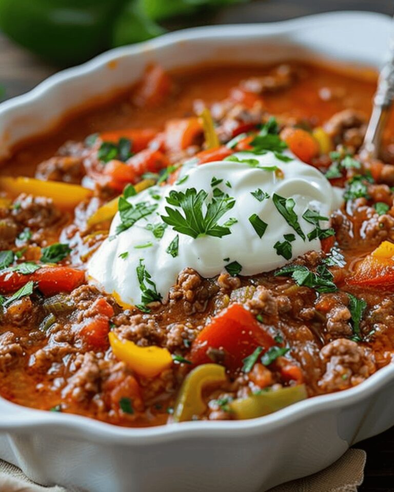 Hearty Stuffed Peppers Casserole Recipe