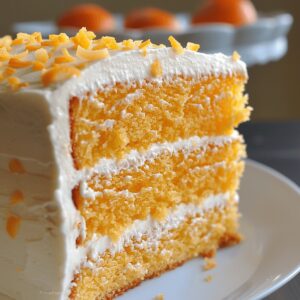 Velvety Orange Dreamsicle Cake Recipe