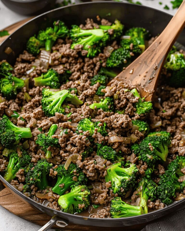 Ground Beef and Broccoli Recipe