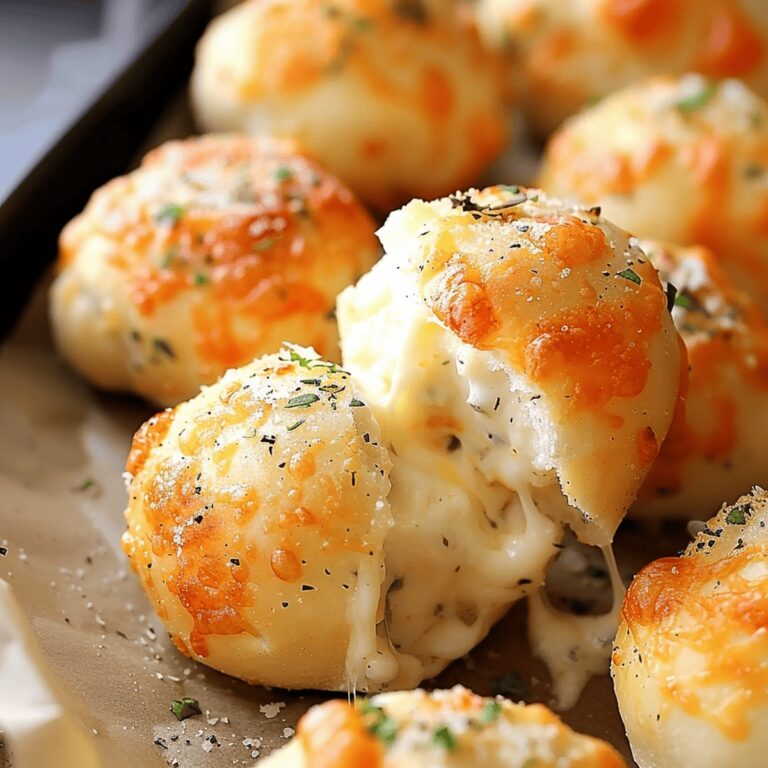 Explosive Garlic Cheese Bombs Recipe