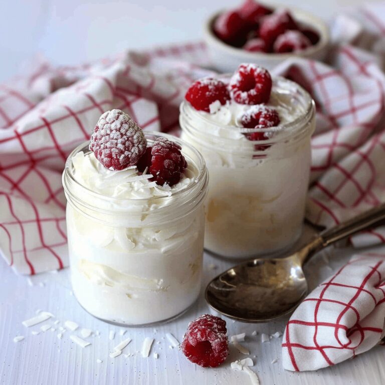 Raspberry Coconut Mousse Recipe