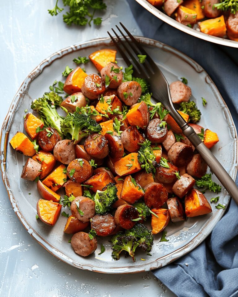 Sausage and Sweet Potatoes Recipe