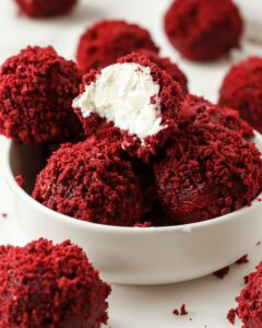 Red Velvet Cheesecake Balls Recipe