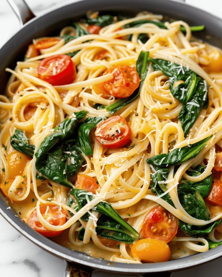 Spinach and Tomato Pasta Recipe