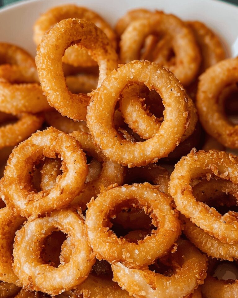 Golden Battered Onion Rings Recipe
