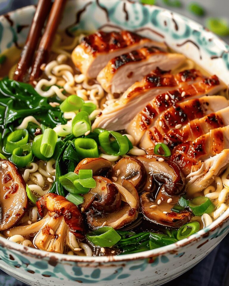 Ginger Glazed Chicken Ramen Recipe