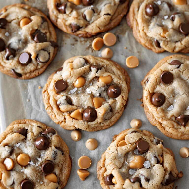Butterscotch Chocolate Chip Cookies with Sea Salt Recipe