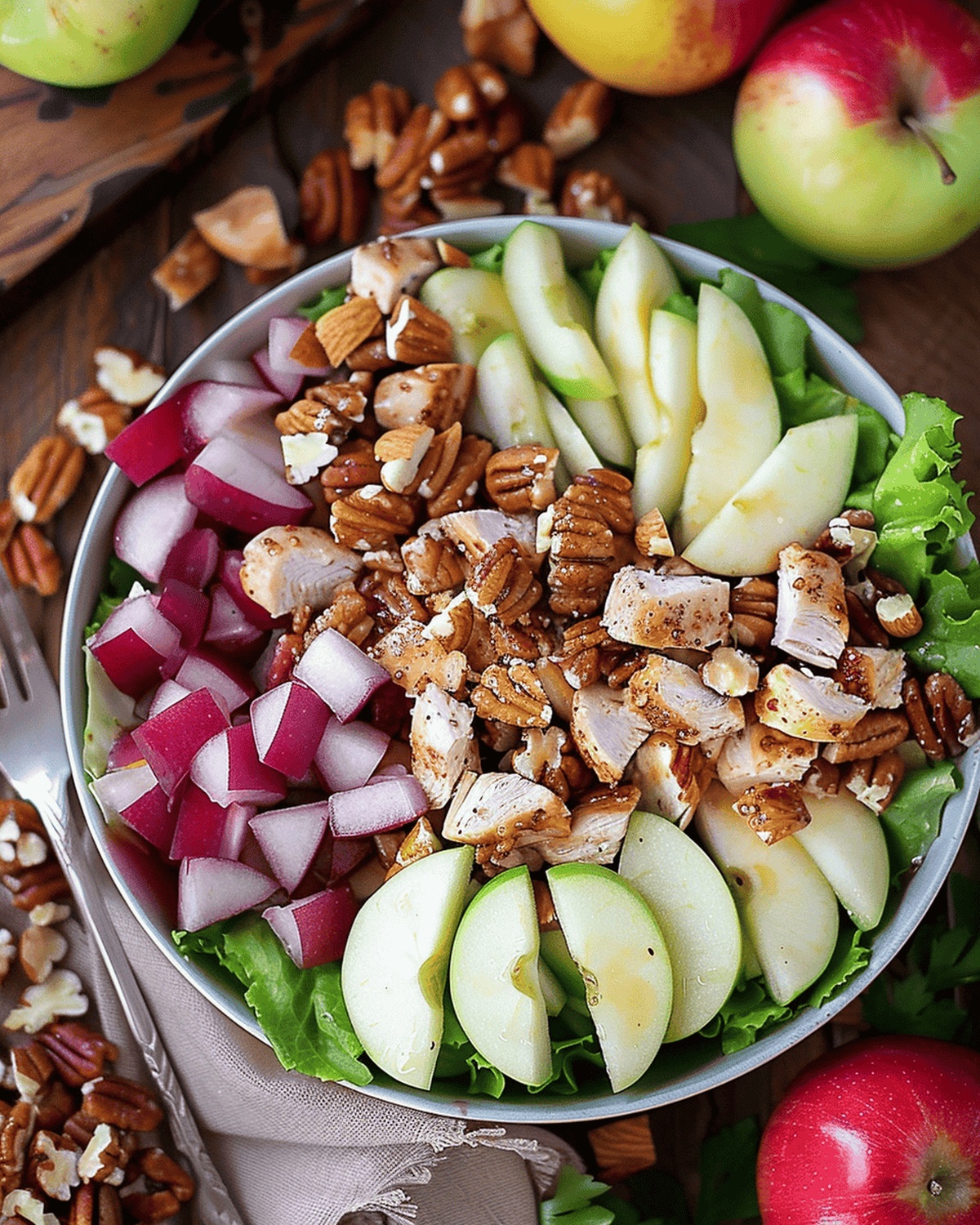 Chicken Apple Walnut Salad Recipe