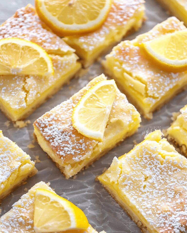 Cream Cheese Lemon Bars Recipe