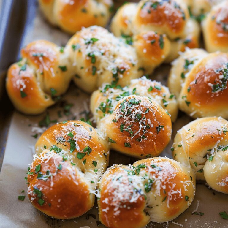 Aromatic Garlic Knots Recipe