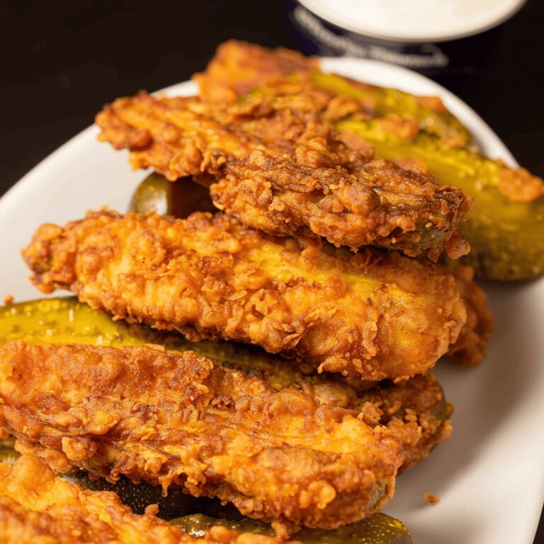 Fiery Nashville Hot Fried Pickles Recipe