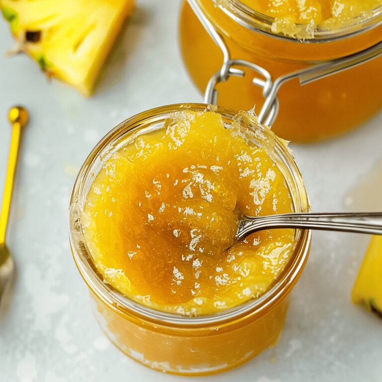 Golden Pineapple Jam Recipe