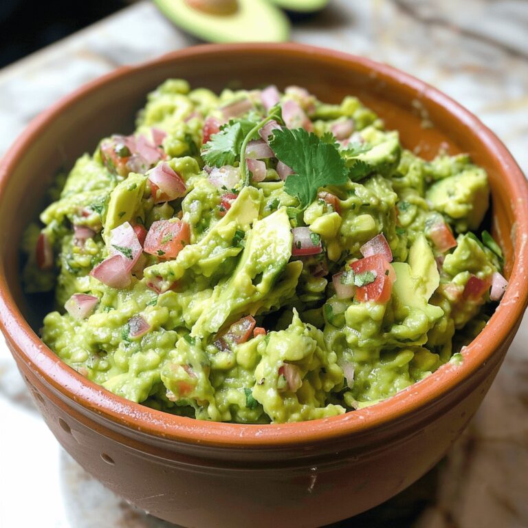 Silky Guacamole Recipe