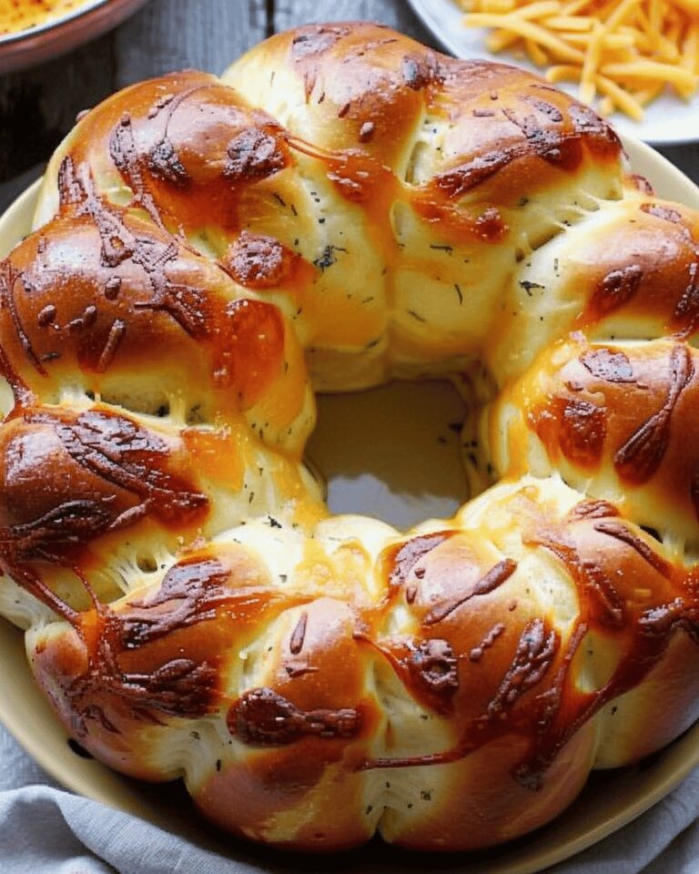 Cheesy Bundt Bread Recipe