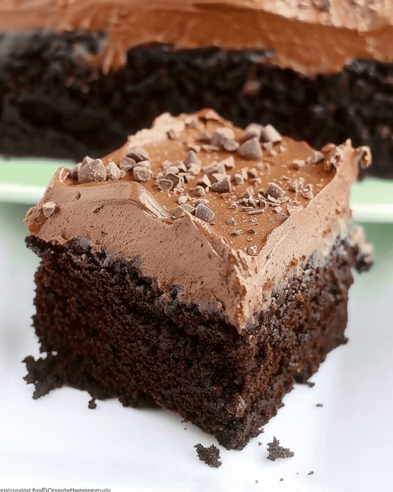 Chocolate Depression Cake Recipe