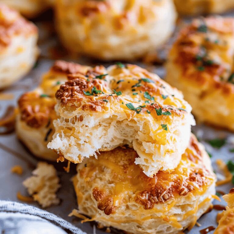Golden Cheddar Biscuits Recipe