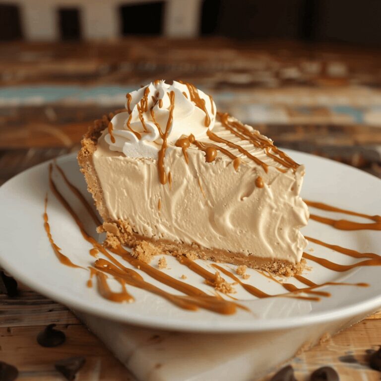 Velvety Peanut Butter Pie Recipe