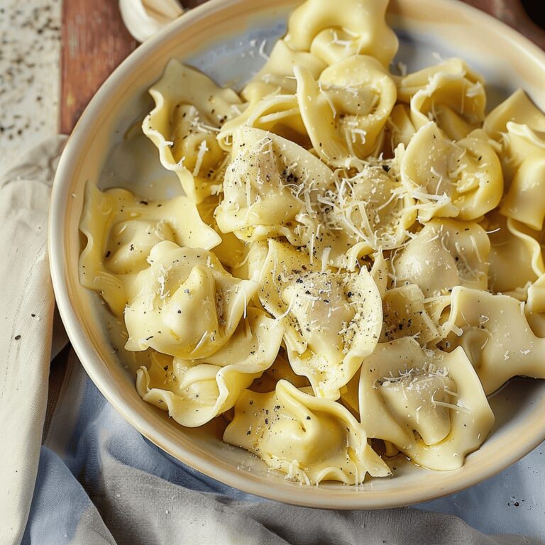 Velvety Tortellini Alla Panna Recipe