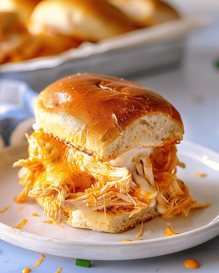 Buffalo Chicken Sliders Recipe