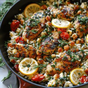 Chicken and Lemon Rice Recipe