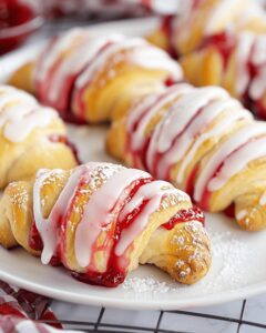 Raspberry Crescent Rolls Recipe