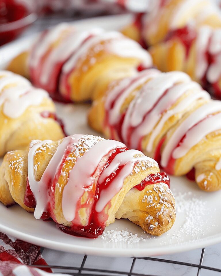 Raspberry Crescent Rolls Recipe
