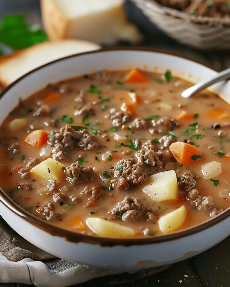 Creamy Hamburger & Potato Delight Recipe