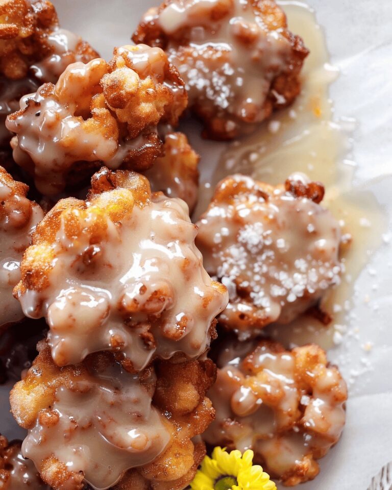 Salted Honeycrisp Fritters Recipe