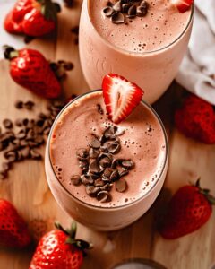 Chocolate Strawberry Smoothie Recipe
