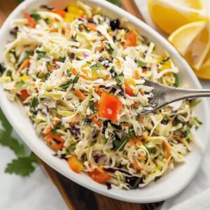 Vibrant Mediterranean Coleslaw Recipe