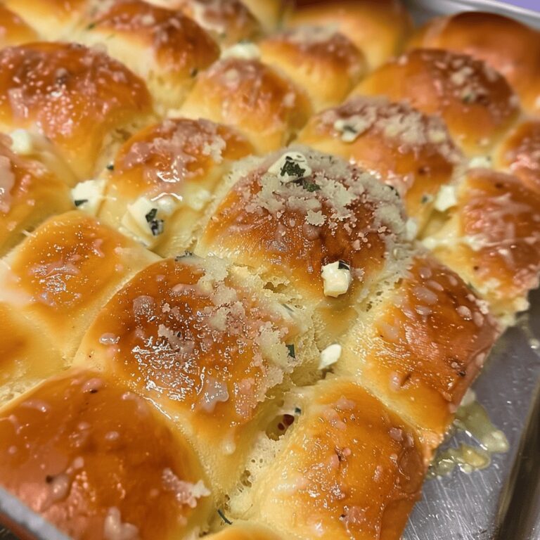 Buttery Garlic Cream Cheese Hawaiian Rolls Recipe