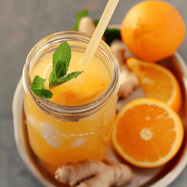 Orange Ginger Green Tea Recipe