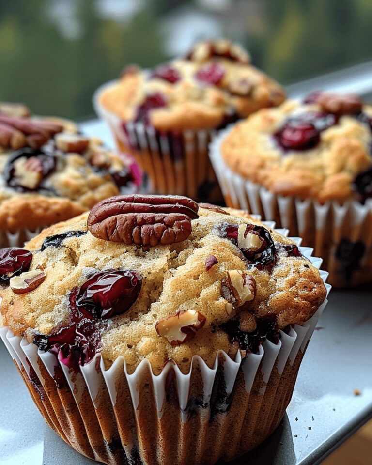 Cranberry-Orange Pecan Delight Muffins Recipe