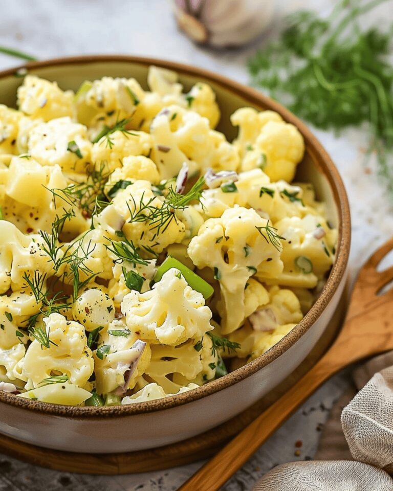 Cauliflower Potato Salad Recipe