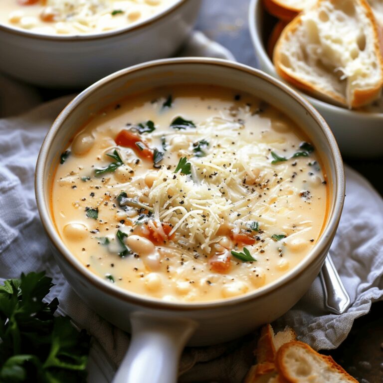 Velvety Parmesan Tuscano Soup Recipe