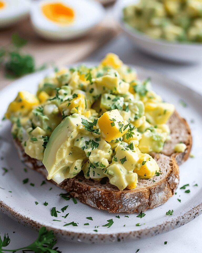 Avocado Egg Salad Recipe