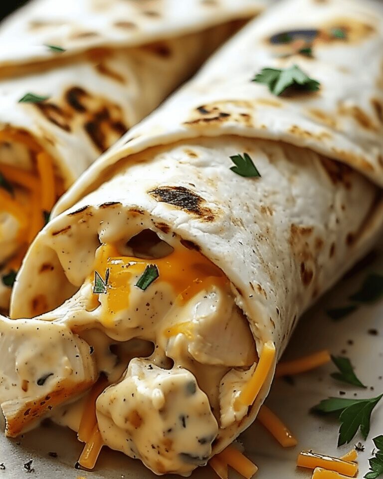 Sizzling Garlic Chicken Burritos Recipe