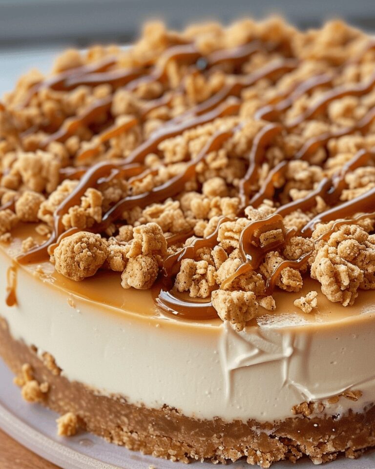 Indulgent Cinnamon Crunch Cheesecake Recipe