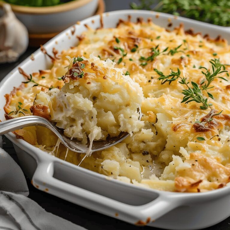 Crispy Shredded Potato Bake Recipe
