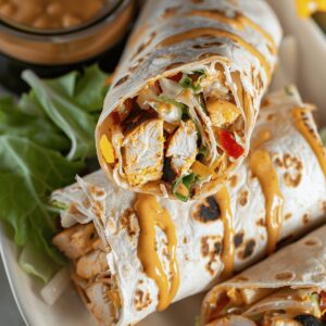 Smoky Chipotle Ranch Grilled Chicken Burrito Recipe