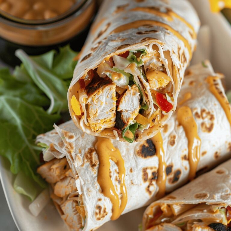 Smoky Chipotle Ranch Grilled Chicken Burrito Recipe