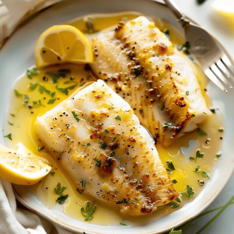 Lemon Butter Fish Recipe