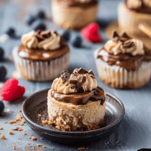 Heavenly Mini Peanut Butter Cheesecakes Recipe