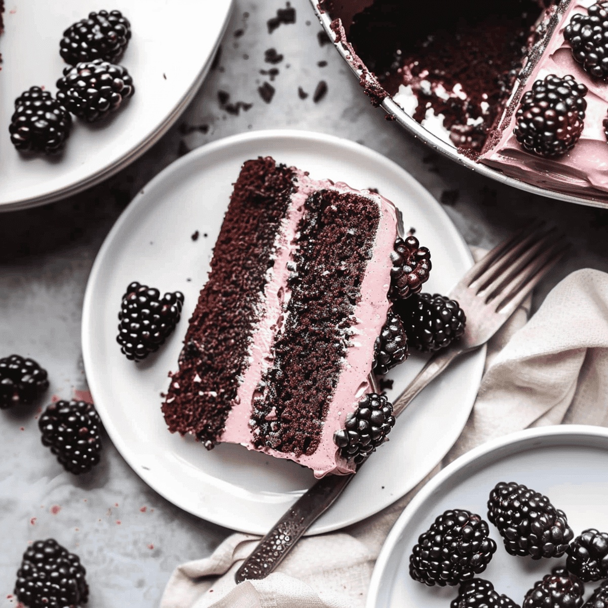 Velvety Blackberry Chocolate Indulgence Recipe