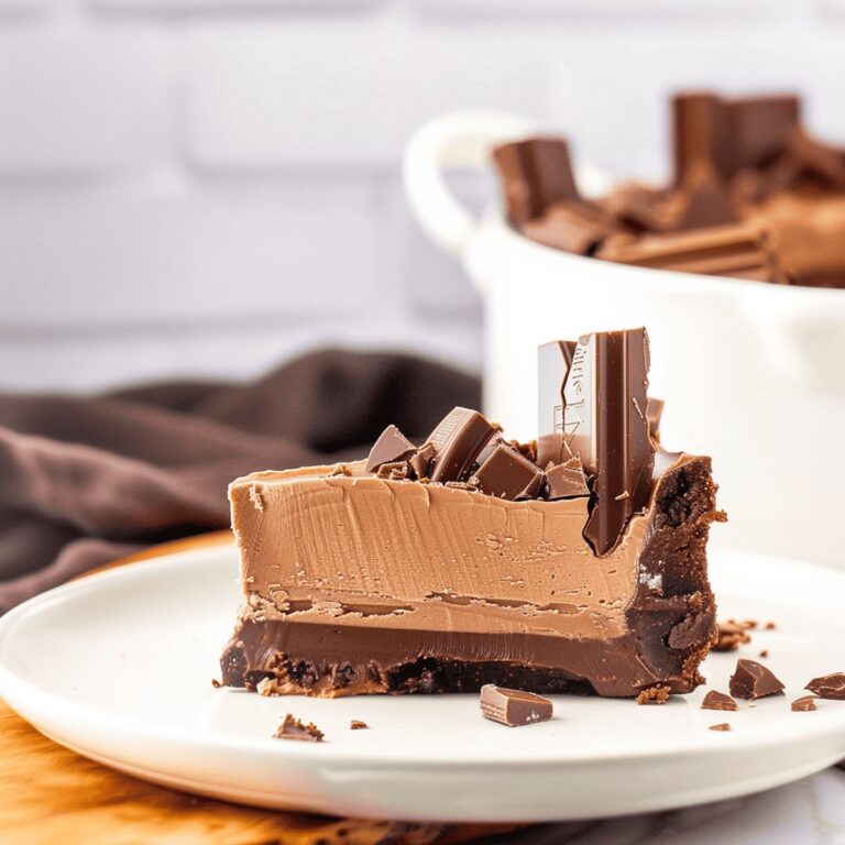 Luscious No-Bake Kit Kat Cheesecake Recipe