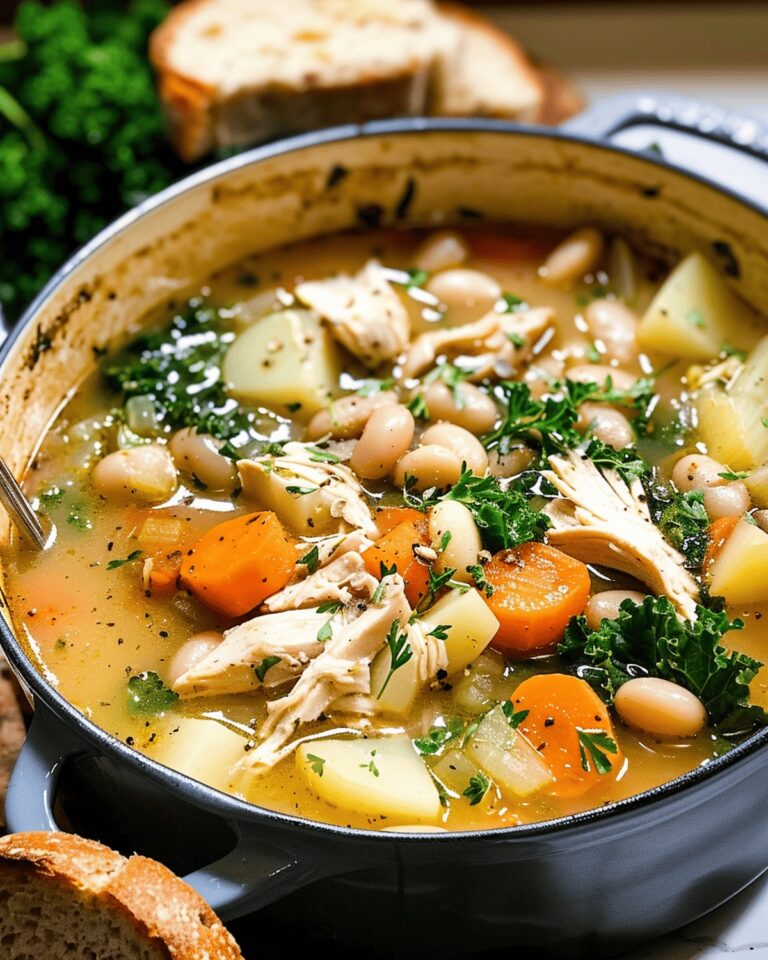 Rustic Tuscan Chicken Soup Recipe